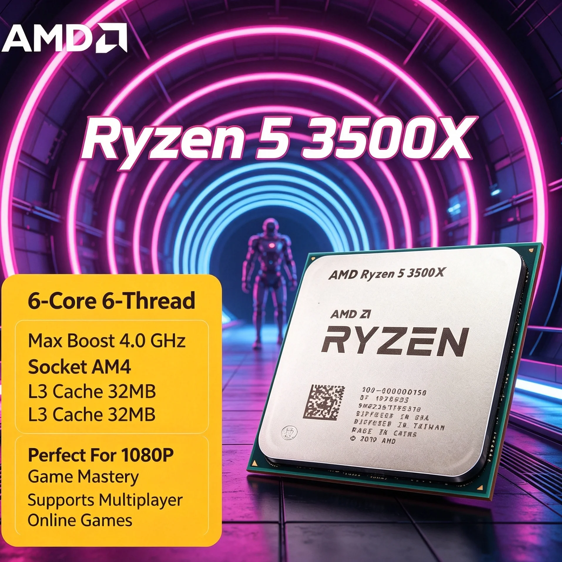 Pc Gaming Ryzen - AMD 라이젠 5 3500X 데스크탑 CPU