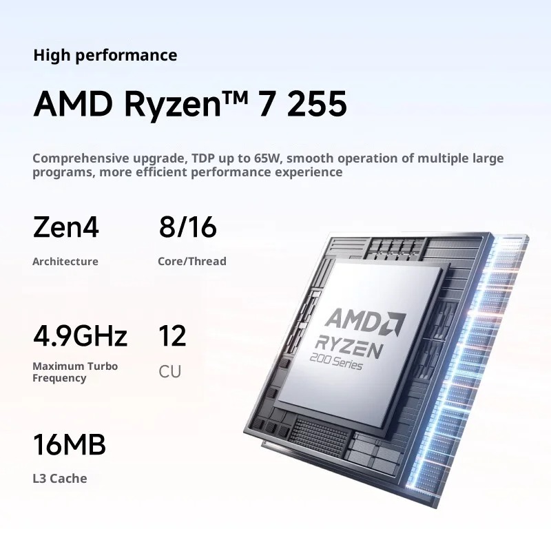 MINISFORUM X1-255: 외부 GPU, 게임  - Pc Gaming Ryzen 리뷰 및 가격