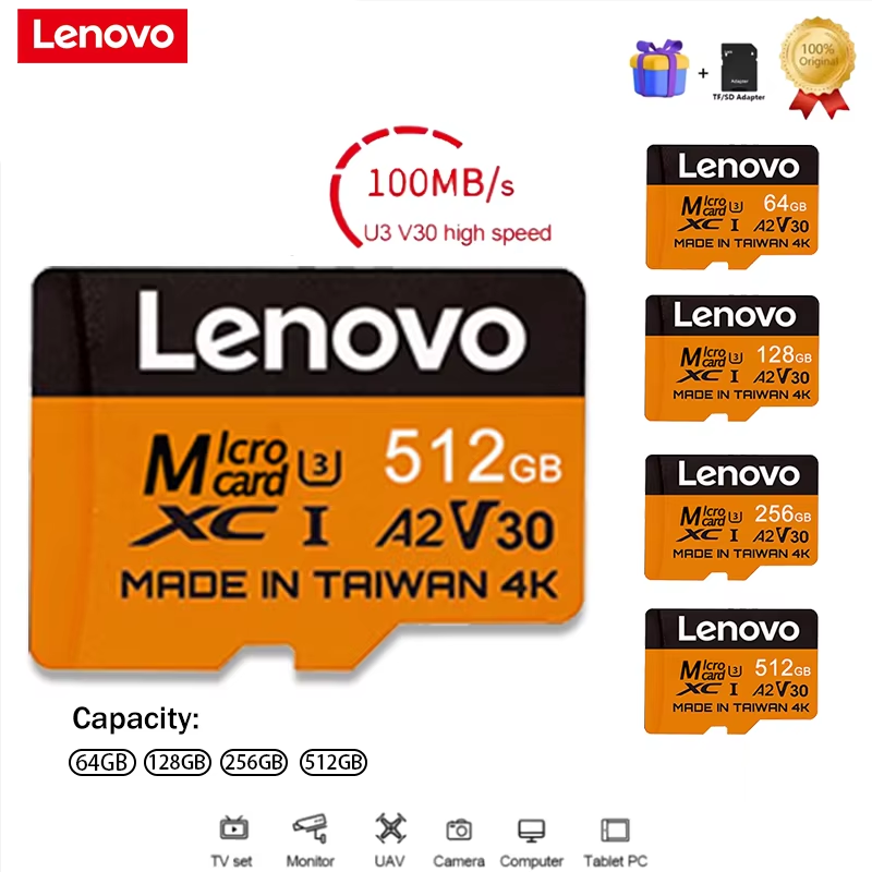 레노버 세이큐어 512GB SD 카드 마이크로 TF S - Pc Gaming Lenovo 리뷰 및 가격