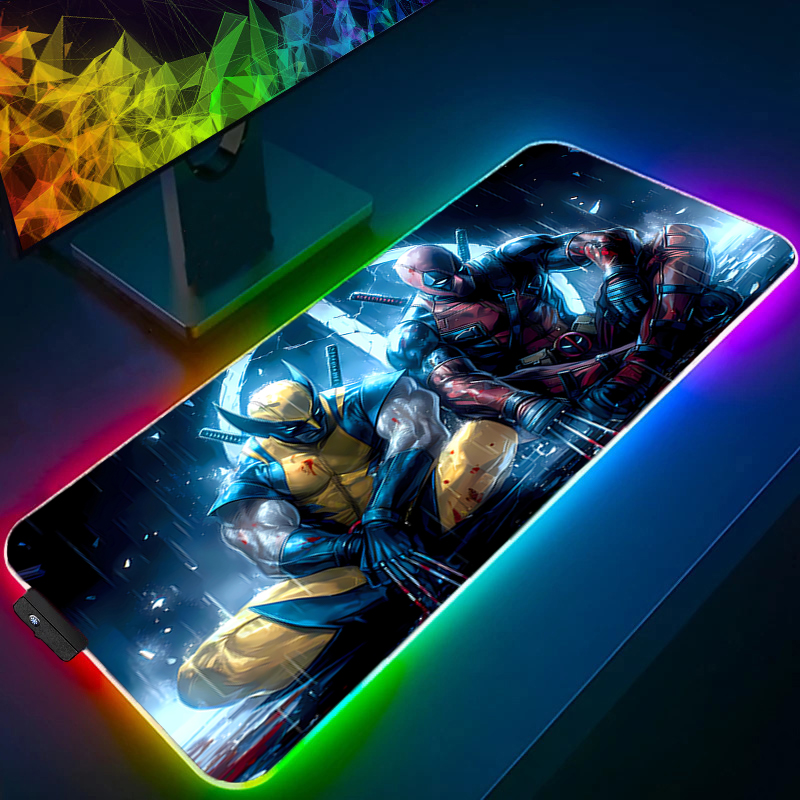 LED 마우스 패드 게임용 백라이트 락 엣지 애니메이션 - Pc Gaming Essentials 리뷰 및 가격