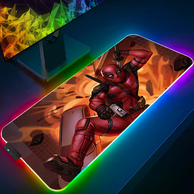 LED 마우스 패드 게임용 백라이트 락 엣지 애니메이션 - Pc Gaming Essentials 리뷰 및 가격