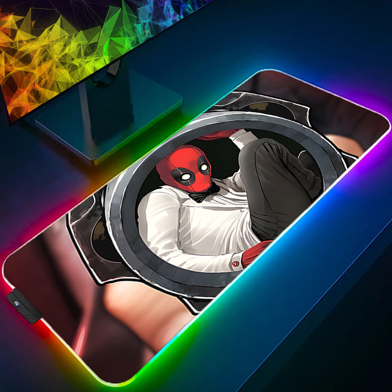 LED 마우스 패드 게임용 백라이트 락 엣지 애니메이션 - Pc Gaming Essentials 리뷰 및 가격