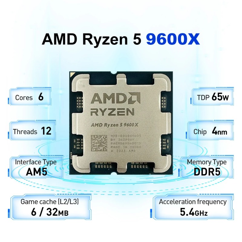 고성능 게이밍 프로세서 AMD Ryzen 5 9600X - Pc Gaming Ryzen 리뷰 및 가격
