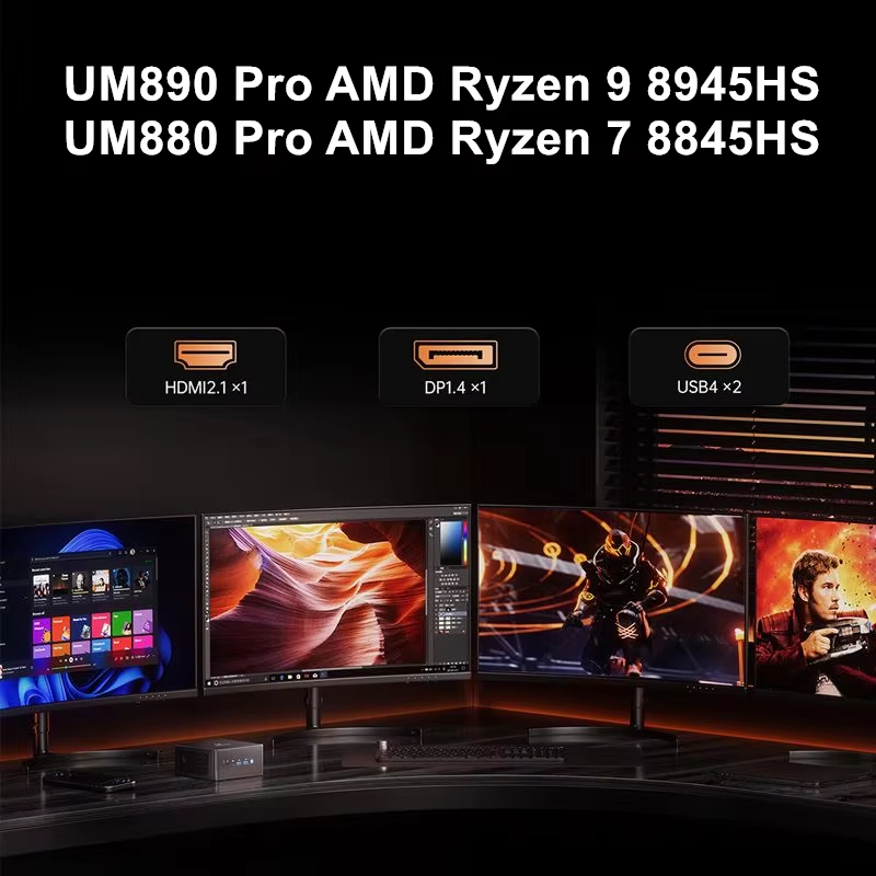 미니스포럼 OCuLink 게이밍 미니 PC UM890  - Pc Gaming Ryzen 리뷰 및 가격