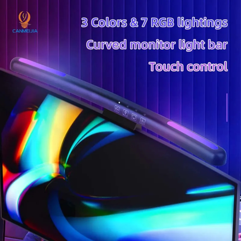 곡선 LED 모니터 라이트 바, USB RGB PC 스 - Pc Gaming Essentials 리뷰 및 가격